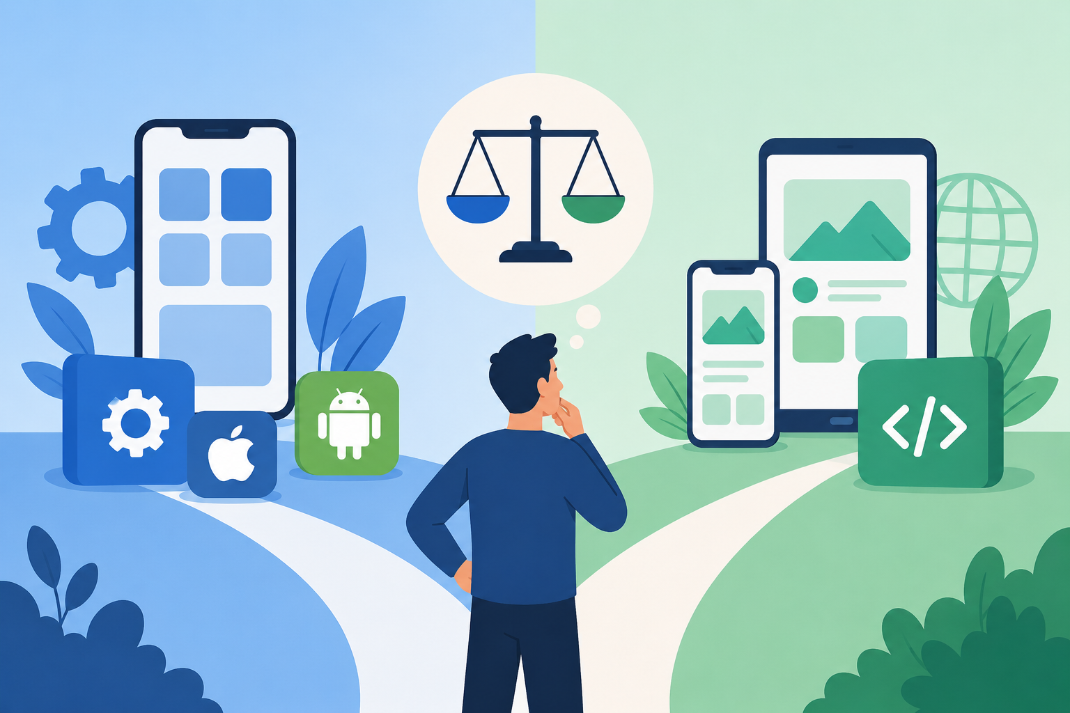 Choosing Between Native and Cross-Platform Apps Made Simple